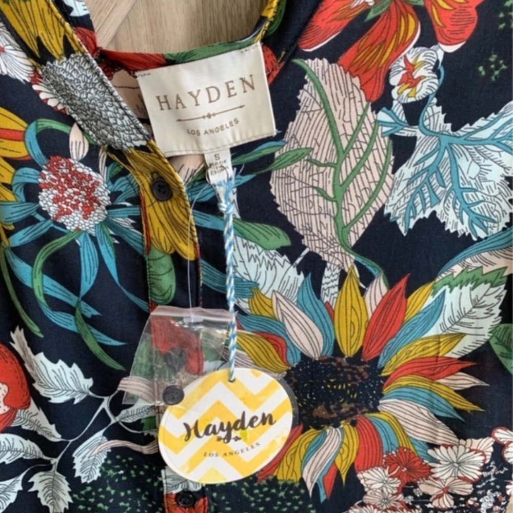 Hayden Floral Midi Dress - Multicolor - Picture 7 of 8